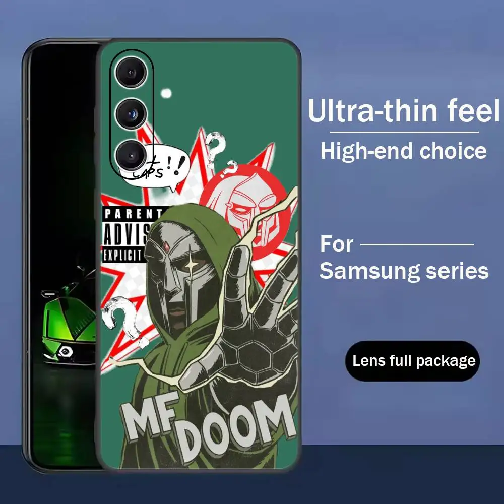 Фото Чехол для телефона MF DOOM Rapper Madlib для Samsung Galaxy A73, A72, A71, A70, A53, A52, A51, другие модели, мягкий черный чехол №4