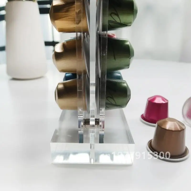20/48 шт. акриловый держатель для капсул кофе Nespresso OriginalLine стойка хранения