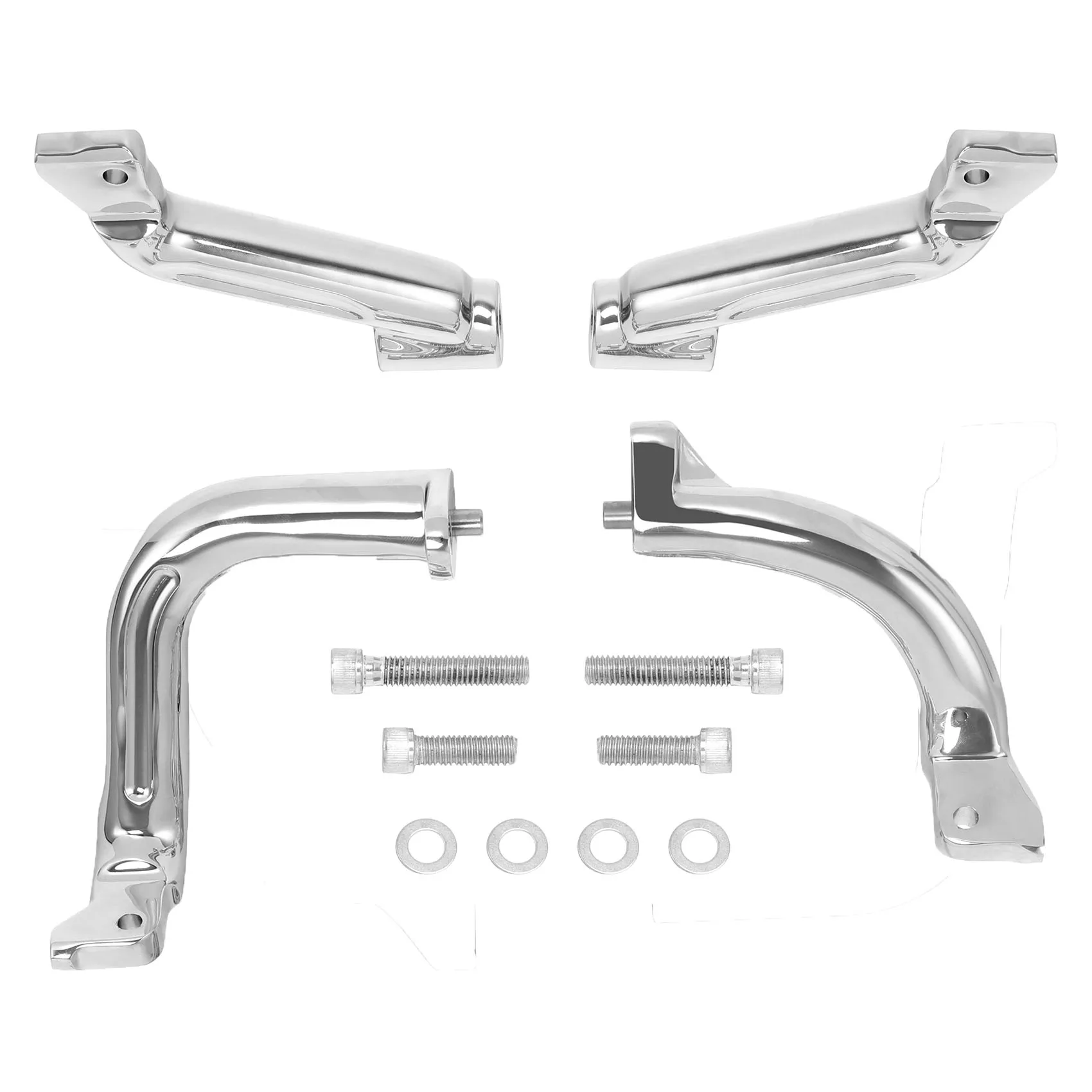 

Комплект кронштейнов для крепления подножки водителя для мотоцикла Harley Touring Road Street Electra Glide Ultra Limited 2017-2022