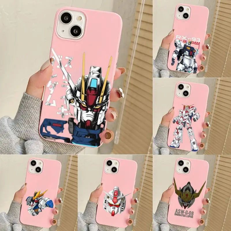 

GUNDAM Phone Case For Iphone 7 8 Plus X Xr Xs 11 12 13 Se2020 Mini Mobile Iphones 14 Pro Max Case