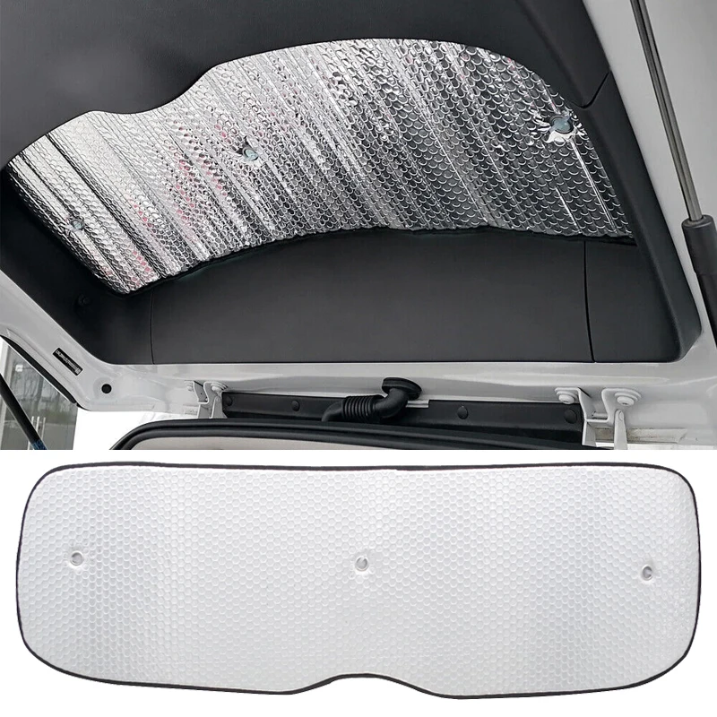 

Rear Windshield Thick Privacy Interior Sunshade Fit for Subaru Outback 2020 2021 2022 Silver Aluminum Foil