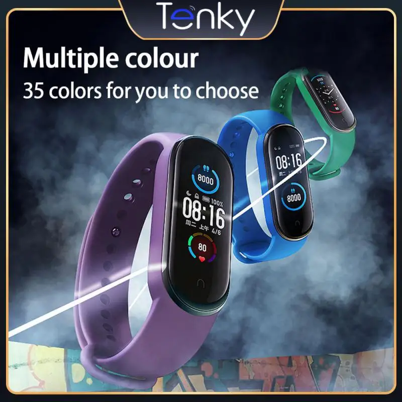 

Strap For Xiaomi Mi Band 7 Silicone Bracelet Sport Wrist Replacement Strap Soft For Mi Band 7 Bracelet Miband 7 Wrist Strap