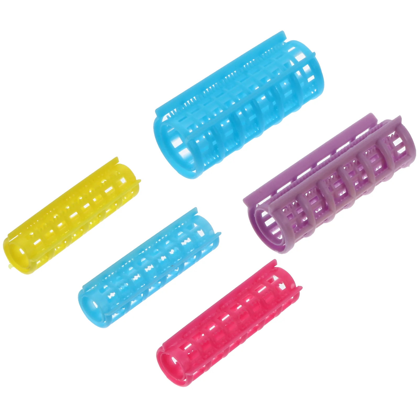 

36 Pcs Self Grip Curler Salon Hair Roller Wave Curler DIY Wavy Hair Tool Bangs Roller Fringe Curls Toothed Self Grip Rollers