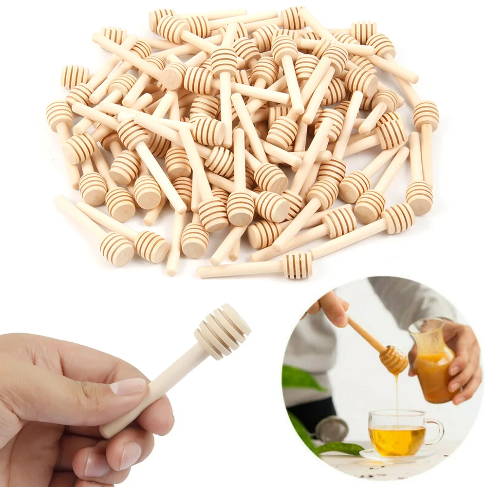 

10/100 шт./упаковка, мини-палочки для меда