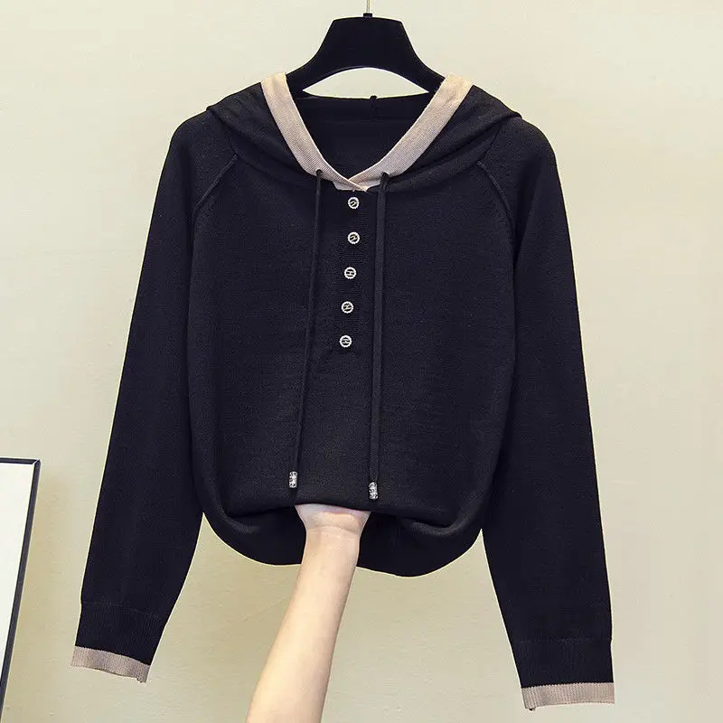 

Women's 2022 New Knitwear Top Loose Sweater White
