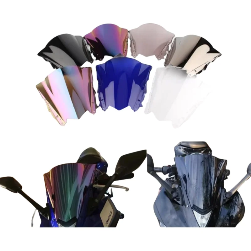 Ветровой дефлектор переднее лобовое стекло для Yamaha YZF R3 R25 2014-2018 2015 2016 2017 мотоцикла