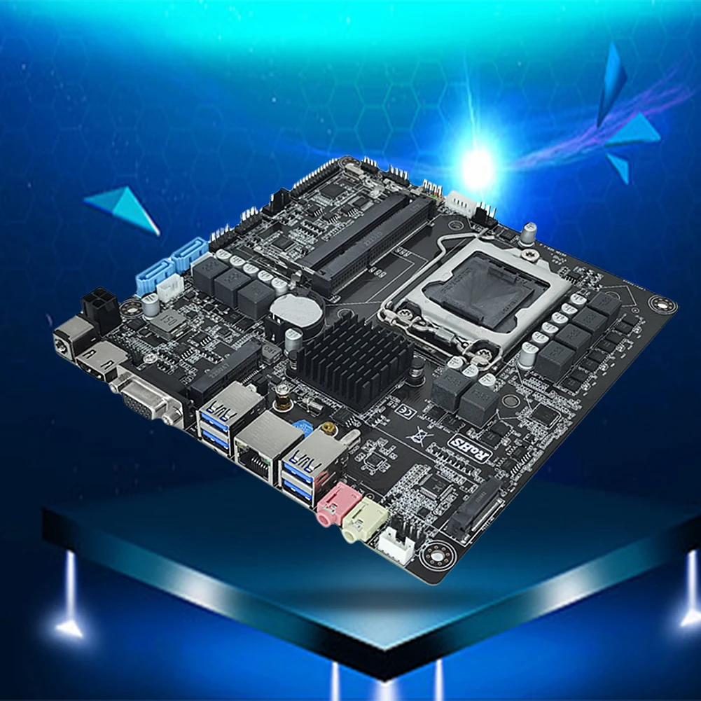 

B250 Gaming Motherboard 1000Mbps LAN LGA1151 Computer Motherboard VGA/HDMI-compatible/RJ45 Ports Dual Channel DDR3 1600 MHz 16GB