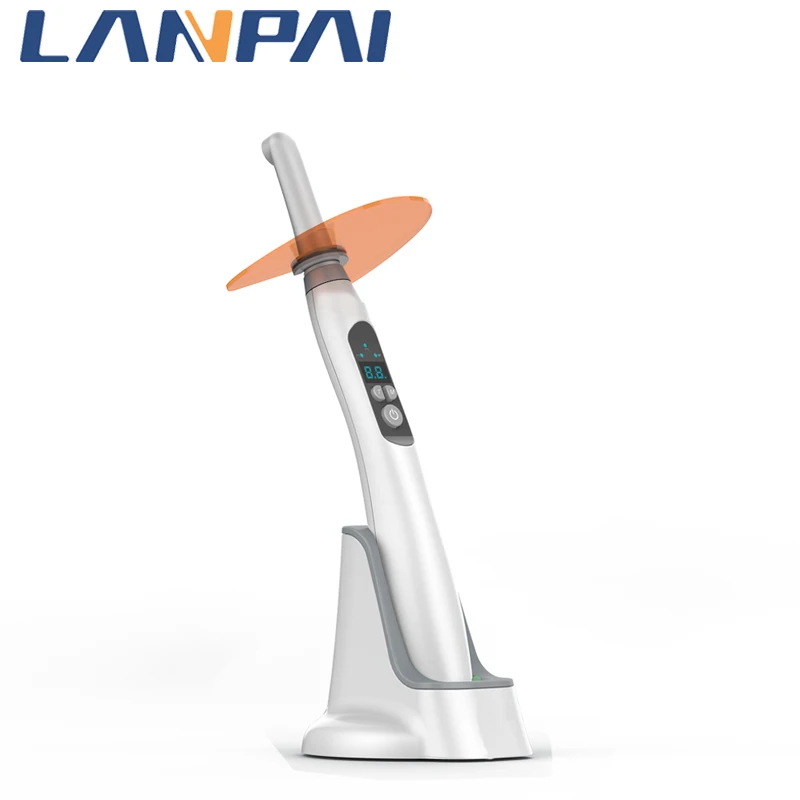 Dental 1 Second Wide Spectrum Led Light Curing With Four Lamp Beads Rotatable Working Head Ultra-High Light Intensity 2800W/cm²