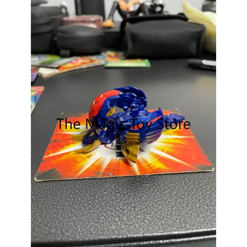 Фото Оригинальная коллекционная фигурка Sega Toys Sea Slug Bakugan BakuTech: трансформируемое водное существо для демонстрации №2