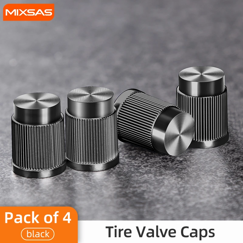 

MIXSAS легкосплавные автомобильные колеса, колпачки для клапанов шин, 4/8 шт., пылезащитные чехлы для авто, мотоцикла, велосипеда, нескользящая крышка клапана, автомобильные аксессуары, универсальные