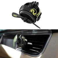 1pcs metal air force 2 air freshener car smell clip fresh aromatherapy fragrance auto conditioning vent outlet perfume