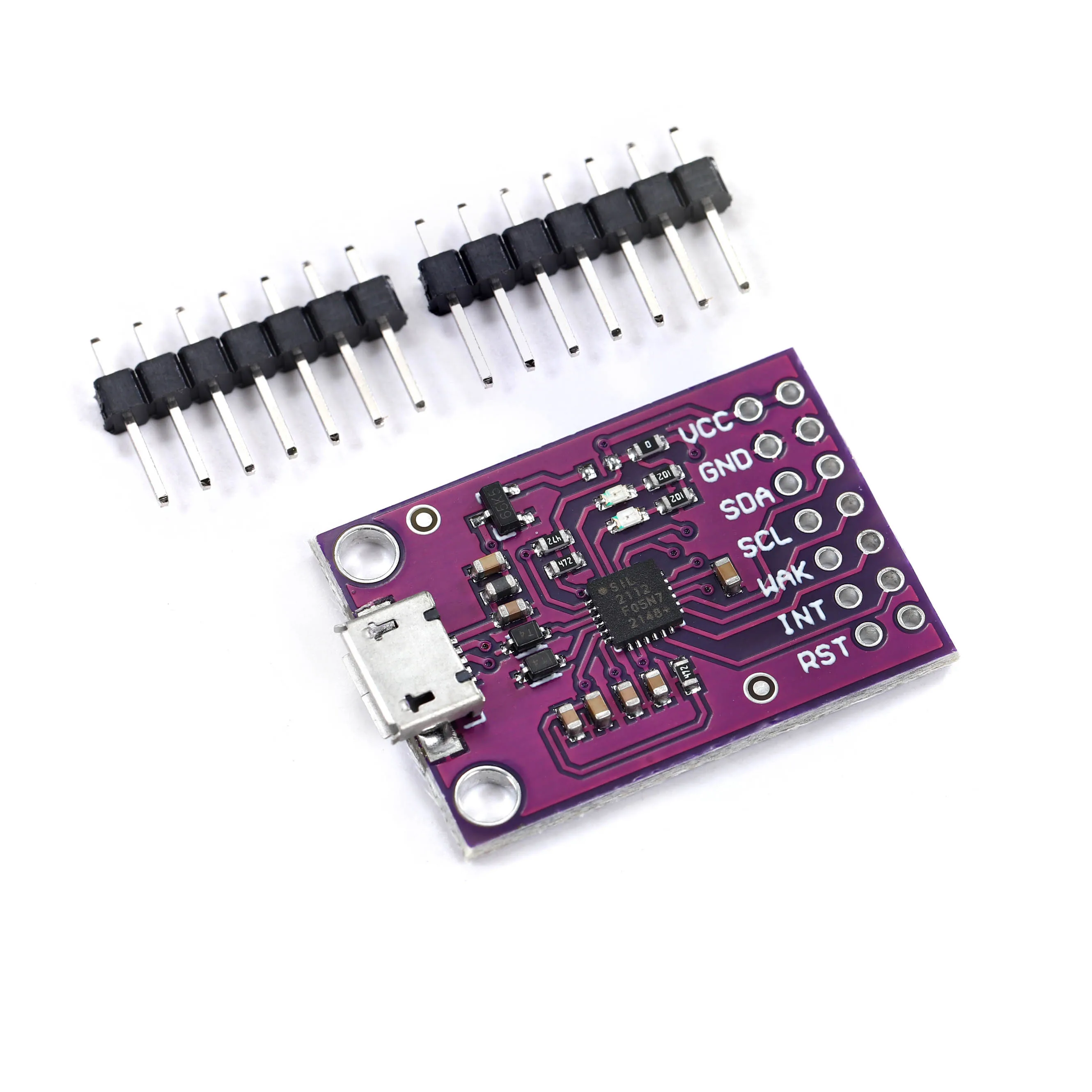 CP2112 плата отладки USB для SMBus I2C Модуль связи 2 0 MicroUSB 2112 оценочный комплект CCS811