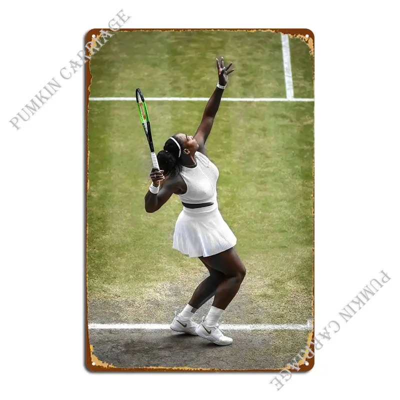 

Serena Williams Metal Sign Garage Classic Garage Classic Tin Sign Poster