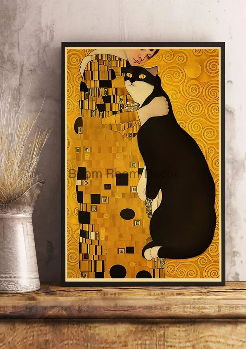 

Постеры Ван Гог, Моне, черная кошка с водяной лилией