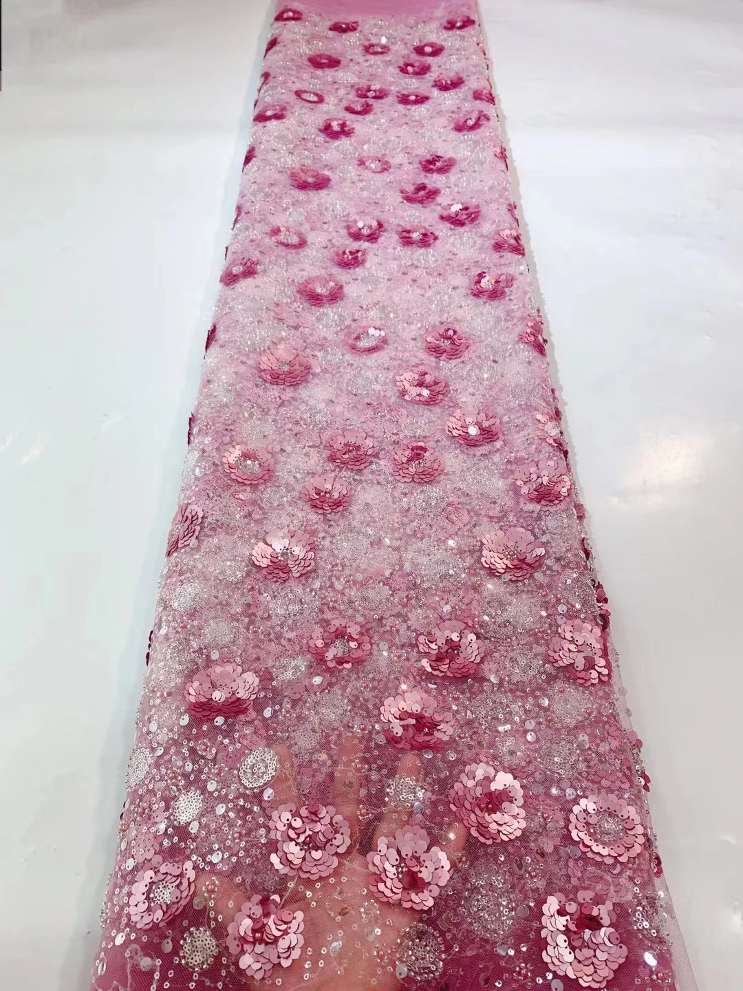 

HX/WY63019 5Y модная ткань горячая Распродажа 2022 многоцветные блестки Сетка кружева богатый Сенегальский для вечернего или праздничного платья