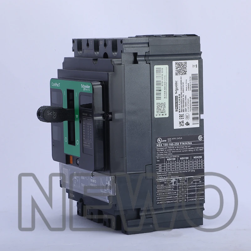Автоматический выключатель Schneider Electric NSX 4P тип 100F/160F/250F/400F/630F
