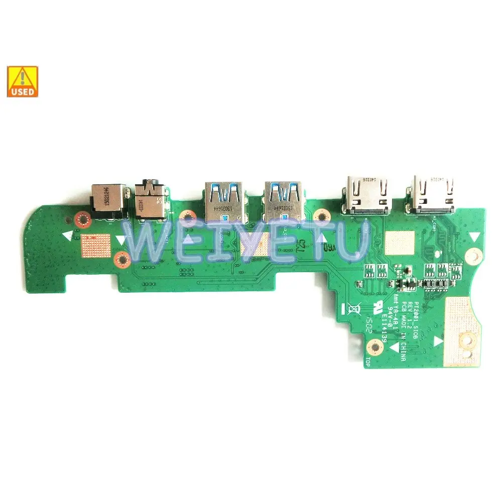 

Бывшая в употреблении PT2001_SIOB плата REV1.2 для ноутбука Asus PT2001 плата ввода-вывода