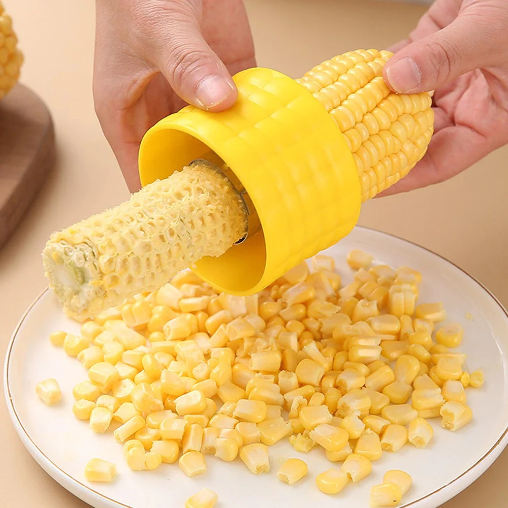 

Corn peeler Corn Stripper Cob Cutter Thresher Corn Stripper Fruit Vegetable Cooking Tools Cooking tools Kitchen Cob Remover