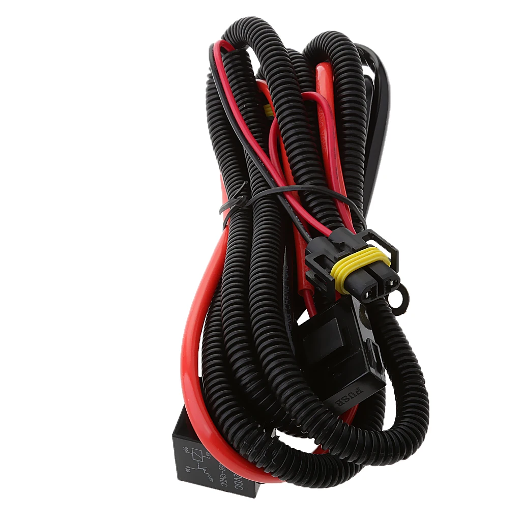 H1 H4 H7 H11 9005 9006 9145 5202 HID реле преобразования жгута проводов адаптера проводки