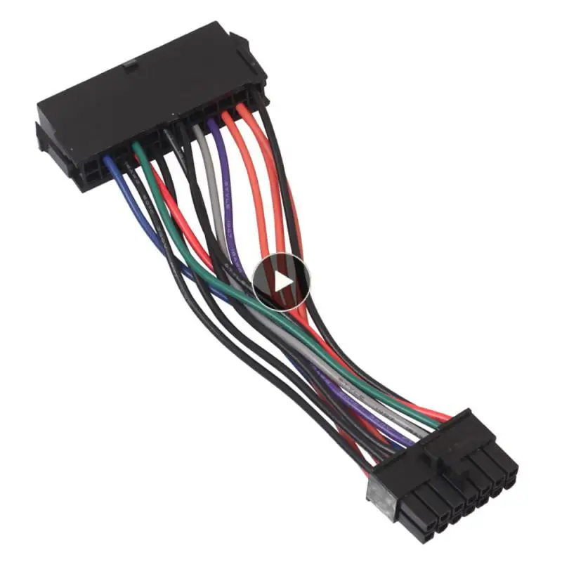 

New 15cm Power Supply Cable Cord 18AWG Wire ATX 24 Pin To 14 Pin Adapter Cable For IBM Dell Q77 B75 A75 Q75 Motherboard