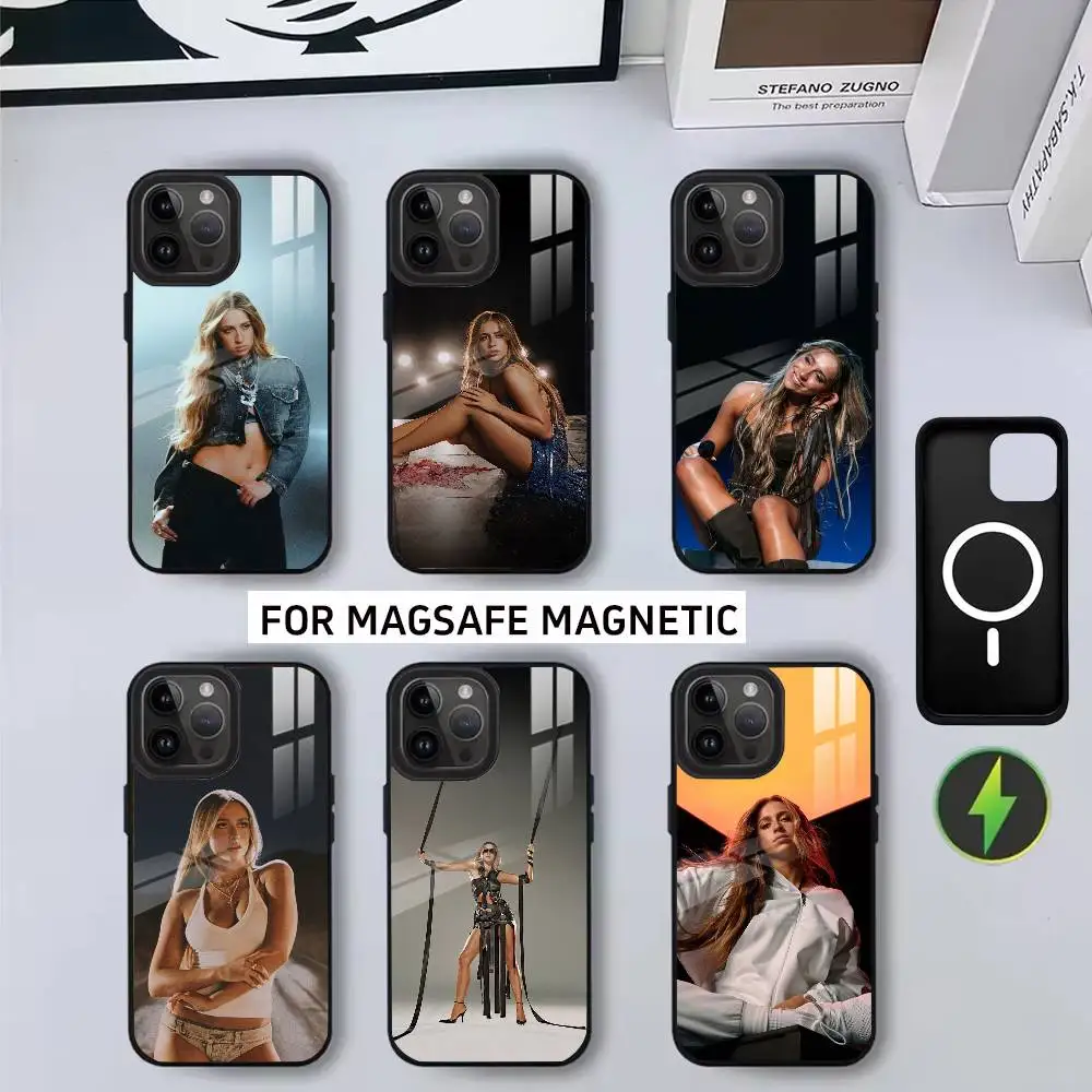 Фото Чехол для телефона Singer T-TATE M-McRae-es для iPhone 17,16,15,14,13,12,11 Plus, Pro Magnetic с беспроводной зарядкой Magsafe №1