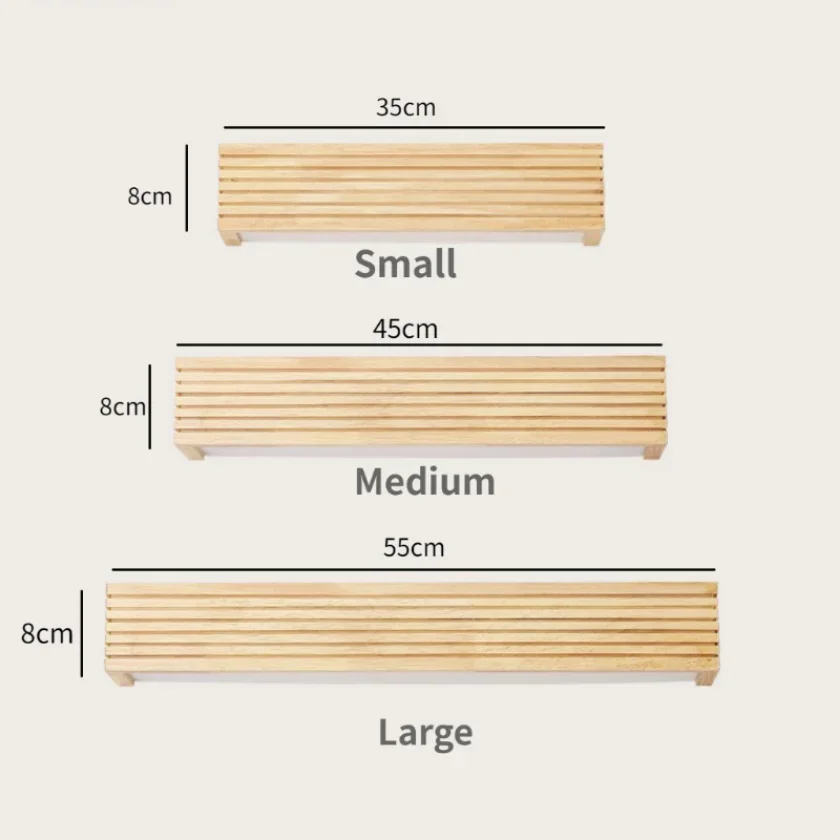 Деревянные LED настенные светильники