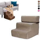 Нескользящая 3-ступенчатая лестница для собак, маленький съемный дом для домашних питомцев, рампа, лестница для щенков, лестница, товары для домашних животных