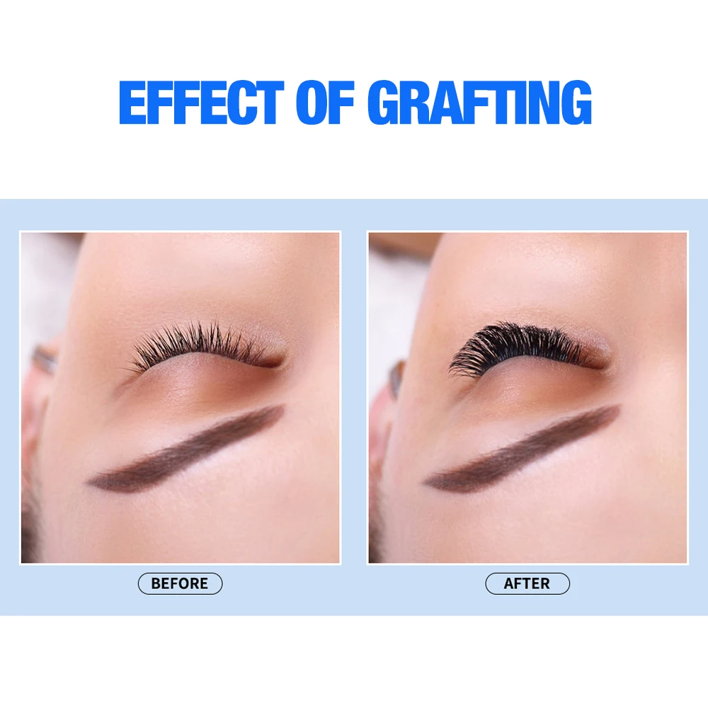 Накладные ресницы для наращивания 16 рядов