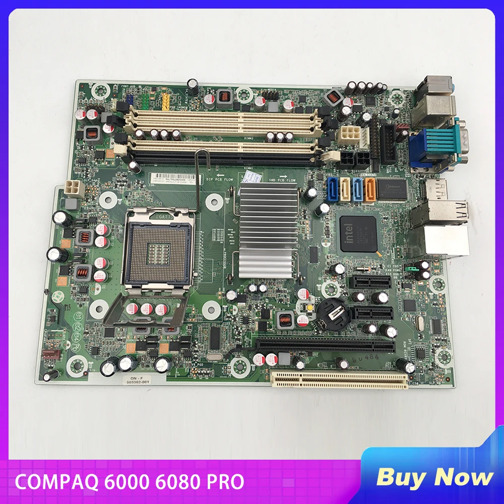For HP COMPAQ 6000 6080 PRO Desktop Motherboard 531965-001 503363-000 503362-001 Computer Mainboard