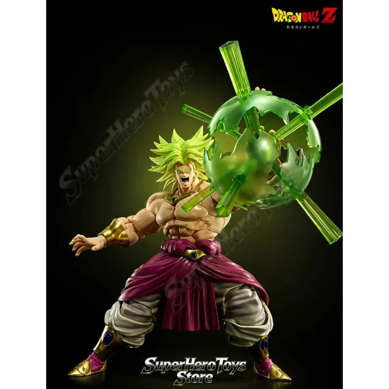Фото Доставка в течение 24 часов: Фигурка ZT Studio Ancient Warrior Broly Dragon Ball Z ZT02/03, масштаб 1/12, с длинными волосами, зеленая и желтая, в наличии №5