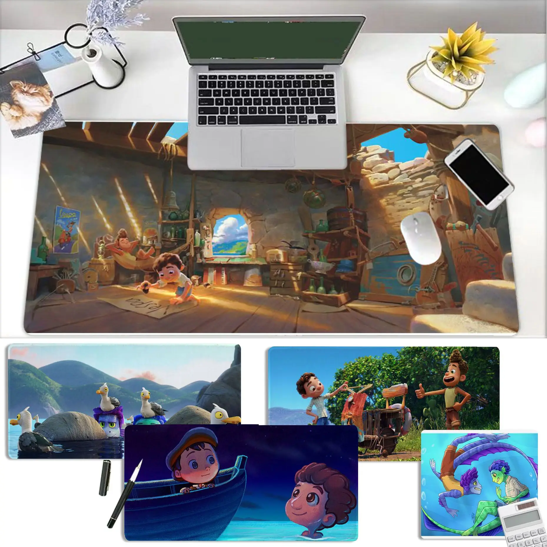 

Disney Luca Cool Large Mouse Pad PC Computer Mat Size For Customized Mouse Pad For CS GO PUBG