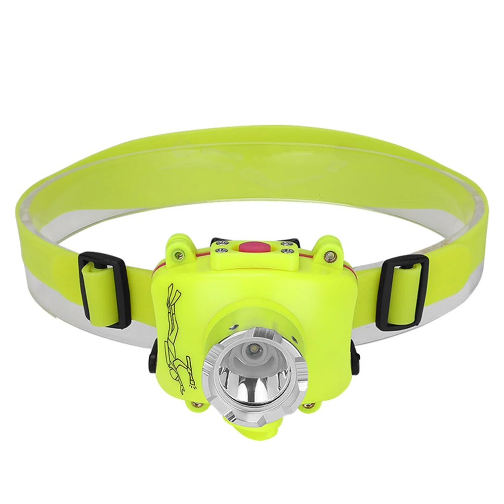 

Водонепроницаемый Головной фонарь для дайвинга, зарядка через USB, фонарь с подставкой для повязки на голову, экстренные принадлежности для ...