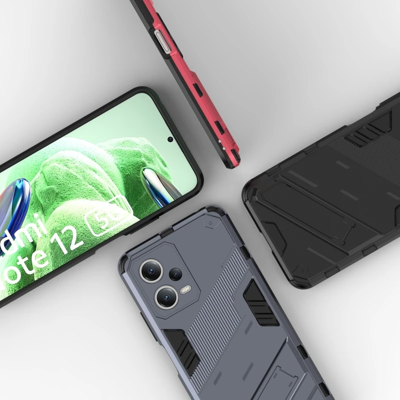 

Shockproof Case For Xiaomi Poco X5 Pro 5G Hard Telephone Protector Retro Style Punk Design Stand Cover Cases For Poco X 5 2023