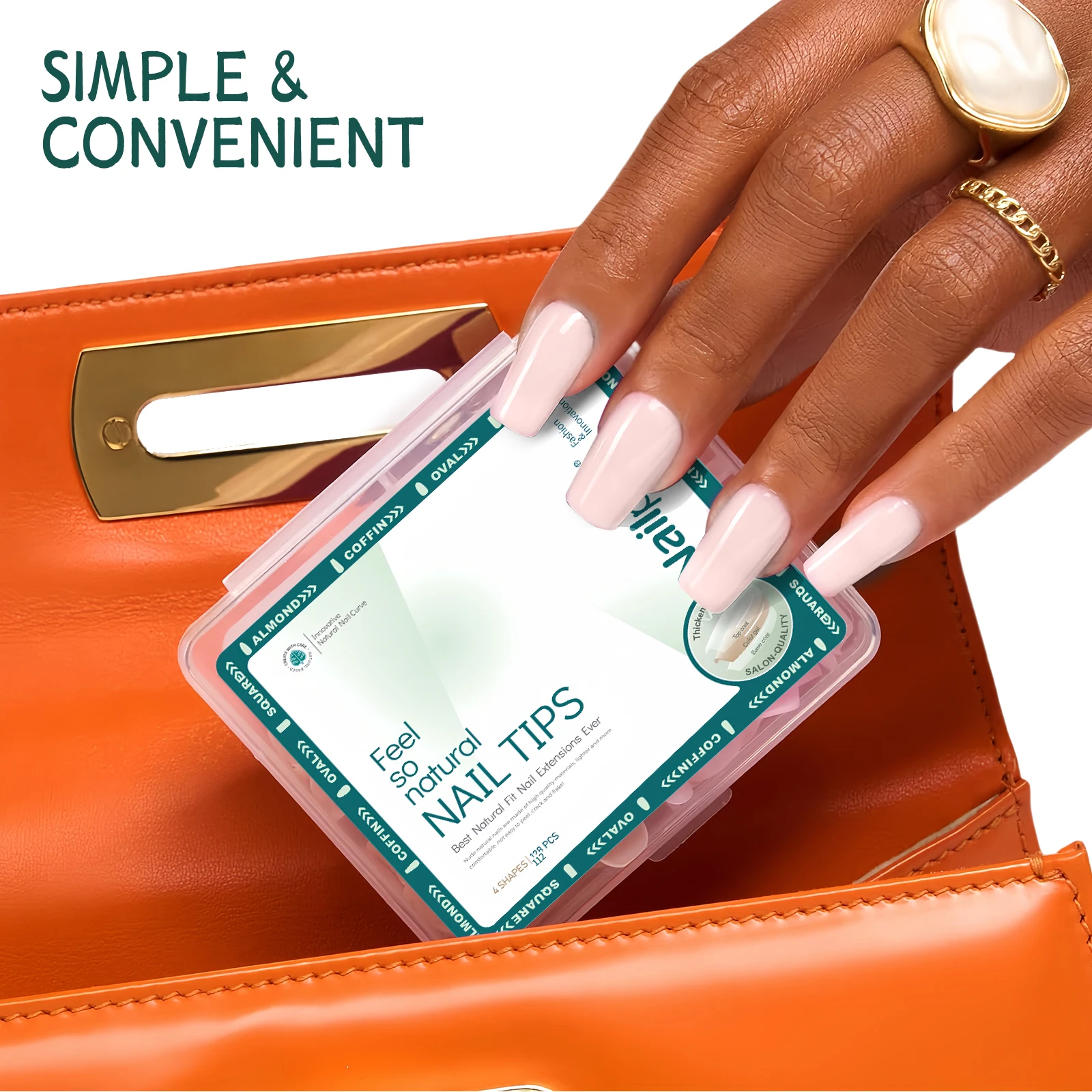 Накладные ногти Nailpop