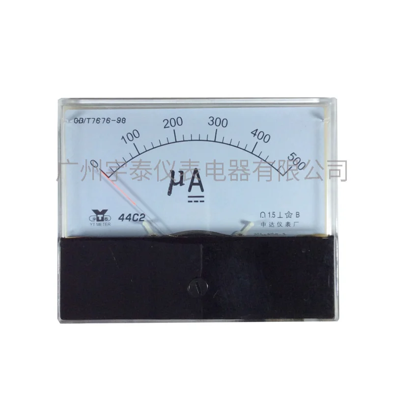 44c2 Milliammeter 100mA Microammeter 50UA DC Ammeter 200mA Pointer Table 100ua 80x100 | Diodes