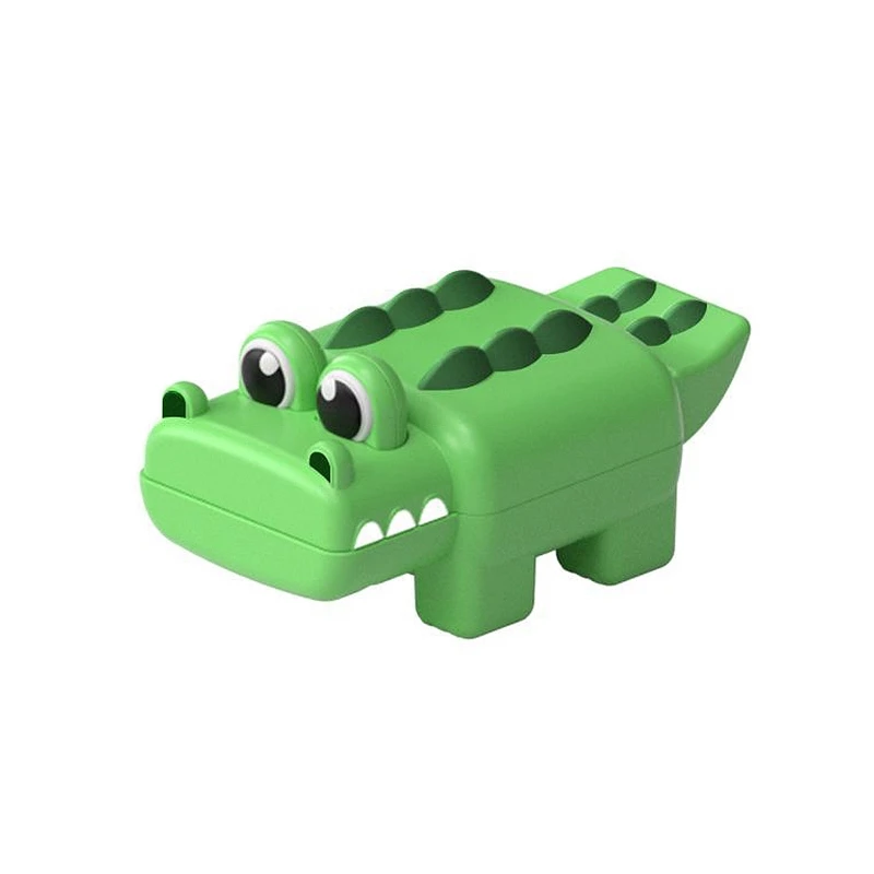 HX5D Baby Bath Wind up Toy Animals Shaped Toys Green/Pink for Infants Baby Supplies