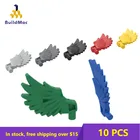 10 шт. кубики MOC, кирпичи 11100, крыло 11100 для строительных блоков, детали сделай сам, строительство, рождественский подарок, игрушка для детей