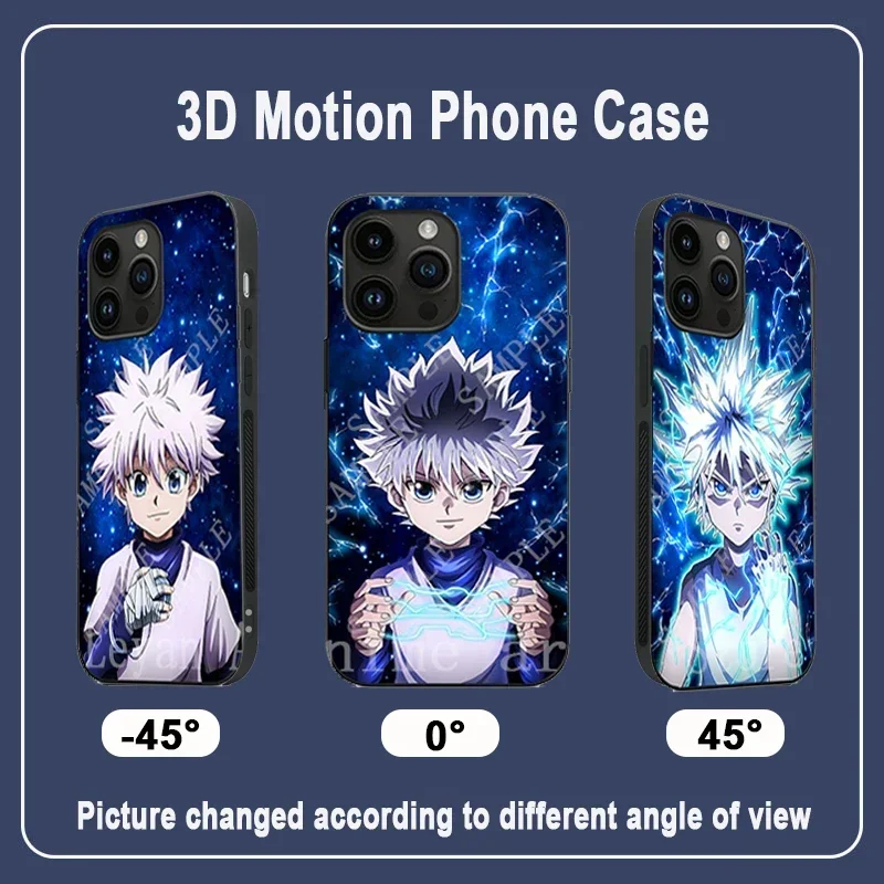 Чехол для телефона Hunter X Killua Zoldyck Motion iPhone SAMSUNG Xiaomi/Redmi и т. Д. Креативный чехол в