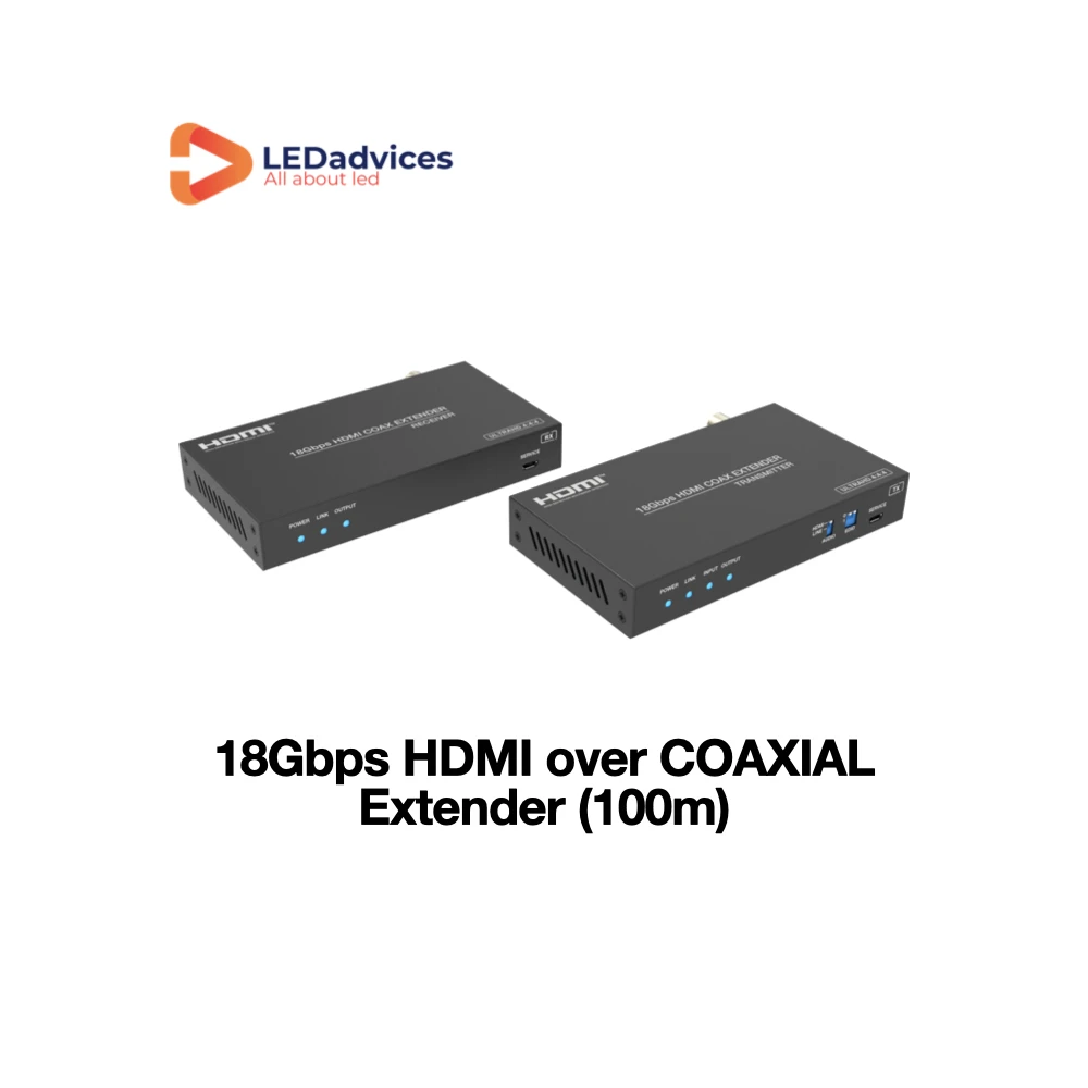 HDMI расширитель 18 Гбит/с 4K @ 60 Гц 328ft/100m с двунаправленным ИК встраивание аудио
