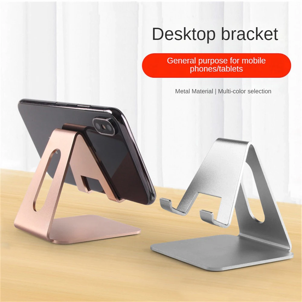 

Metal Adjust Lazy Bracket Mini Mobile Phone Holder Universal Desktop Support Stand For Iphone Xiaomi Foldable Tablet Holder