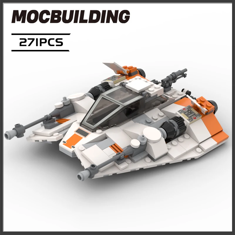 

2022 NEW MOC Bricks T-47 Snowspeeder Space Wars Creator Expert Assembly Building Blocks Set Toys for Children XMAS Gifts
