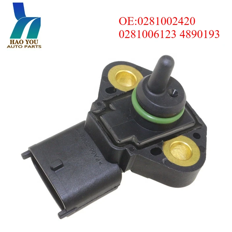 0281002420 Датчик давления впускного коллектора MAP для VW DAF MAN FORD IVECO MWM BOSCH CASE IH 0281006123