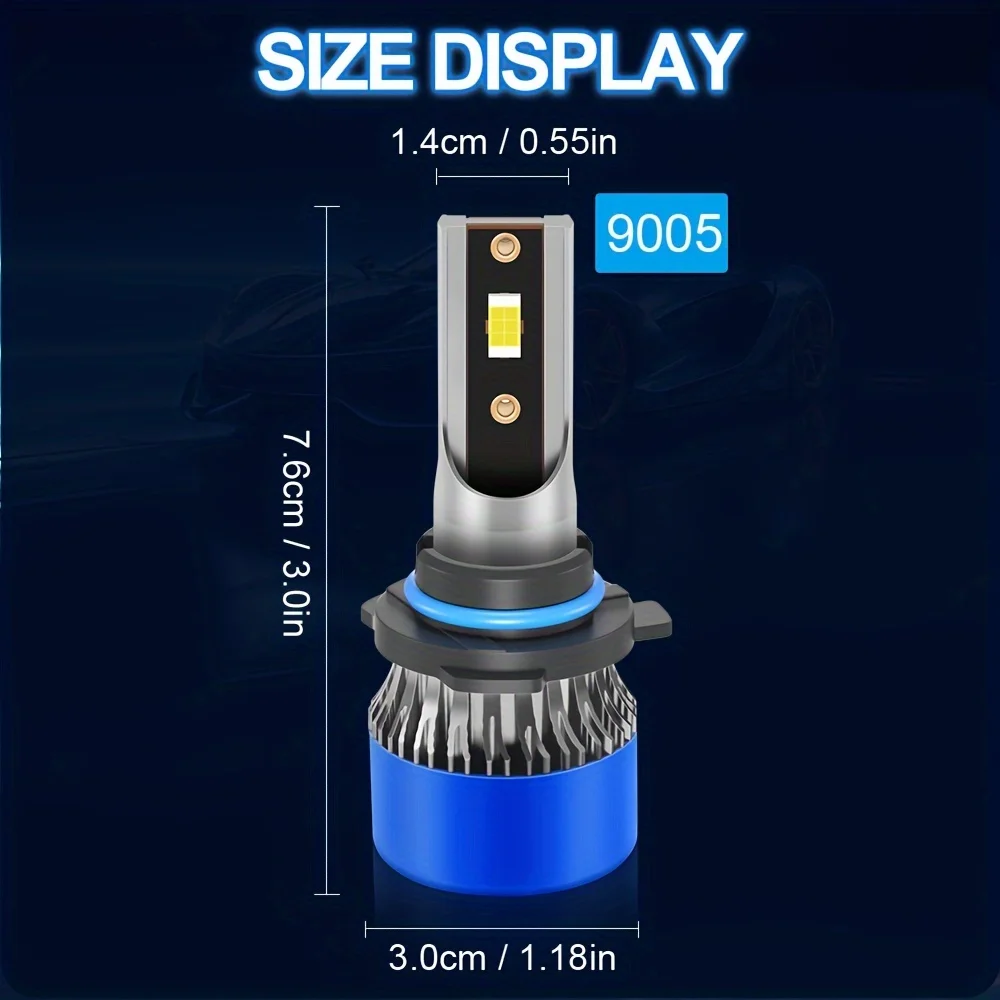 4 шт. чип 2017 CSP для Chevrolet Колорадо (9005) 6000/HB3 дальний свет + H11 Ближний блестящий 3570 к