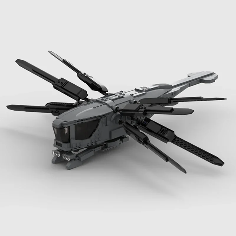 Конструктор Moc военная модель орнитоптеры истребитель технология Jet модульные