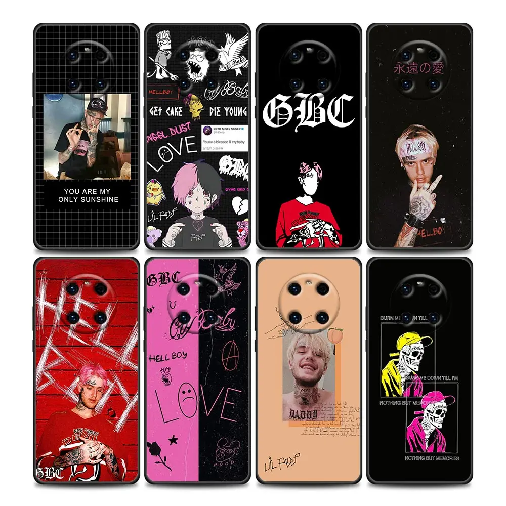 

Lil Peep Hellboy Love Phone Case for Huawei Y6 Y7 Y9 2019 Y5p Y6p Y8s Y8p Y9a Y7a Mate 10 20 40 Pro RS Soft Silicone