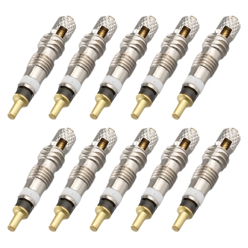 10-компонентный клапанный сердечник для велосипеда сменный бескамерный