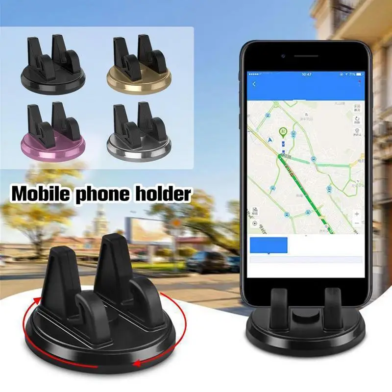 

Автомобильный держатель для телефона, многофункциональный поворотный на 360 градусов держатель для телефона на приборную панель, кронштейн для GPS-навигатора, автомобильные аксессуары