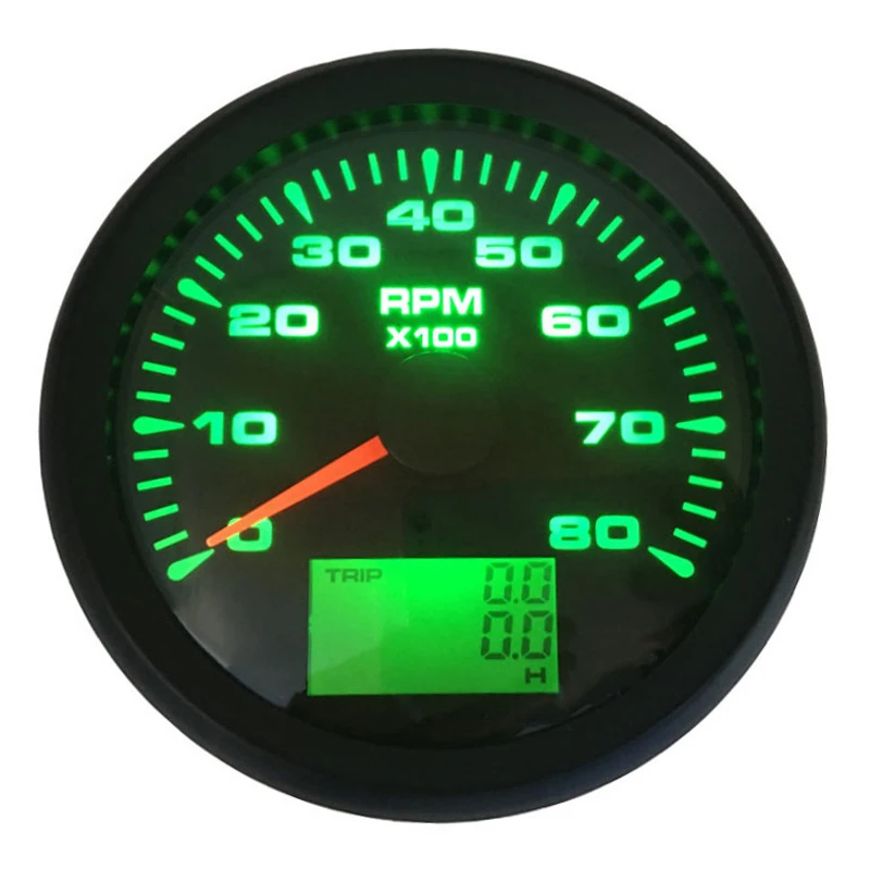 Высококачественные счетчики оборотов в минуту с передаточным числом 1-300 85 мм 0-8000