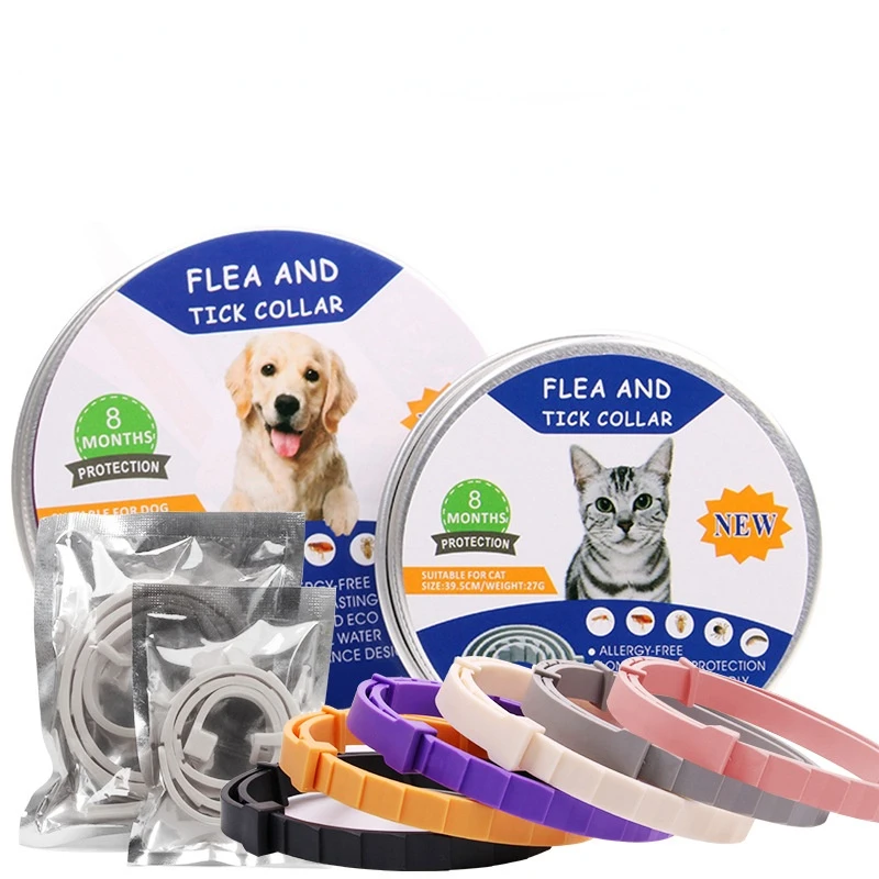 

Pet Insect Repellent Collar Cat and Dog Mosquito Repellent Collar Adjustable Insect Repellent Flea Collar Pet Supplies