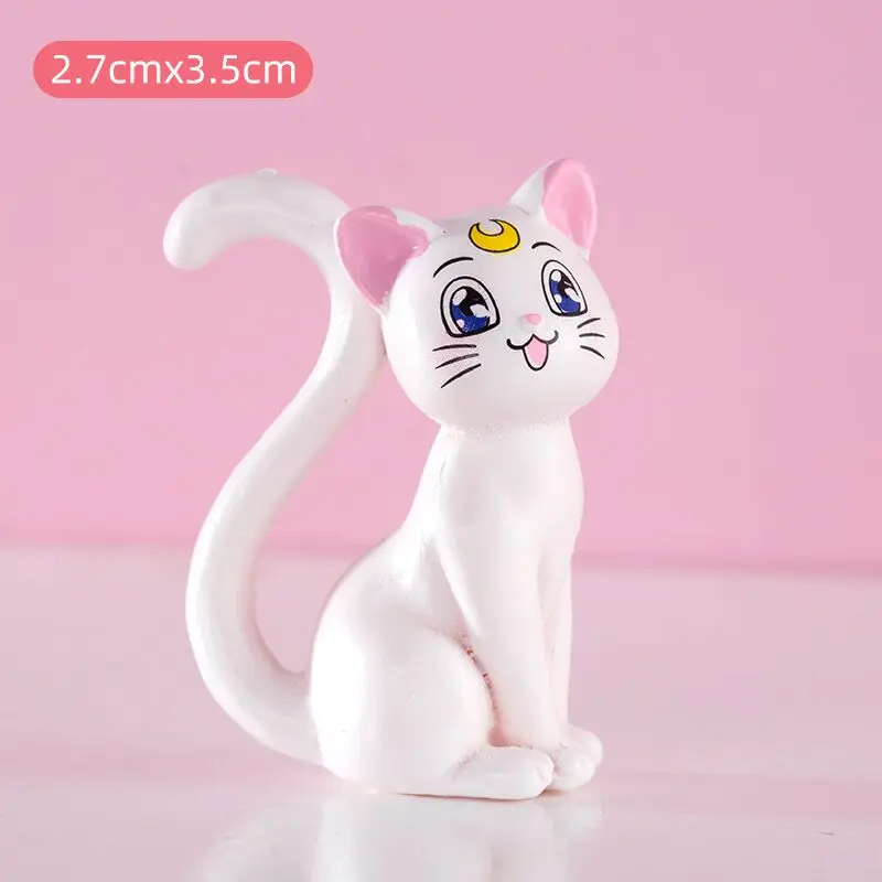 Фигурки аниме Luna Cat из мультфильма 3-4 см | Игрушки и хобби